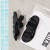 アン踏サール男靴流行夏新款软底外穿カジュアル靴ビエルブーツ运动サーンダル男1196908公式フラッグシップ黒/アン踏白-2 42.5号(9)