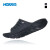 HOKA ONE男Ora Recoveryレジャ運動緩和スレッパー厚い底ダンピグが黒/黒US 9/270 mmを支えます。