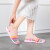 サンダーの女性マリジゼルサンダ韩国のファンンの靴の女性夏の底の滑り止めレースの新しい学生の靴のピンク39