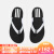 adidas婦人靴スティッパ2020新型COMFORTT FLIP FLOP人字牽引カジュアブーツEG 2064 EG 2065明るい白+1号黒36.5
