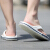 Crocscrocs男性靴の女性靴のスラッパ2020夏新型ベヤカーの人の字を引いて下の砂浜の靴のサンダーの20393-2033白い/軽い柔らかいM 4 W 6/内の長い22 cm/36-37