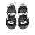 Skechers Skechers公式婦人靴新型D'liesフフフファン快适通气性軽いレトビ-チサン32999黒/白/BKW 37