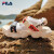 FILA婦人靴FILA公式スポツーダンダ女性マジュケースフレットベースカージュ2020夏新作カージュアルブーツグールプロ白/フューエルアレッド-WR 36.5