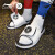 LI-NINGスッキリ男性靴春夏の一字、新型のウェイトの道を引いて軽く滑り止めます。アウドアシュズ男性標準白/微結晶灰39.5