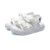 LI-NINGサンダル女性靴2021夏新作Cocaマジックステッカー運動トレンドスポーティバックル運動靴標準白37.5